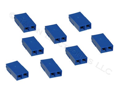  1X2 Shunt Connector 2 Position for .1" Headers - FCI 65474-010 (Pkg of 8)