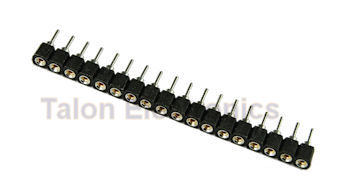 1X18 Machined Pin SIP Socket