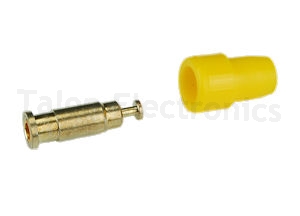        Yellow Insulated Tip Jack - Press-Fit - Raytheon TJ401Y