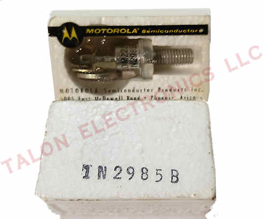 1N2985B 10W, 22V Zener Diode - Motorola