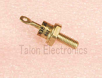 1N3890R 100V 12A Rectifier Diode  - Anode to Stud