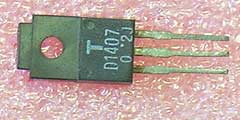 2SD1407 NPN Silicon Power Transistor