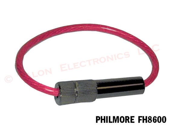   Inline Fuseholder For 5AG / AGU Type Fuses - Philmore FH8600
