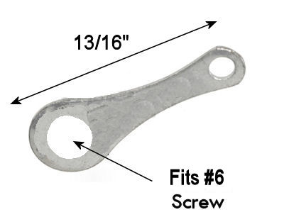            Solder lug / terminal 1" length - #6 screw size