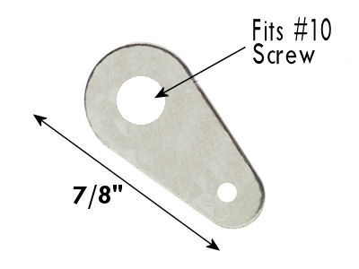      Solder lug / terminal 7/8 length - #10 screw size