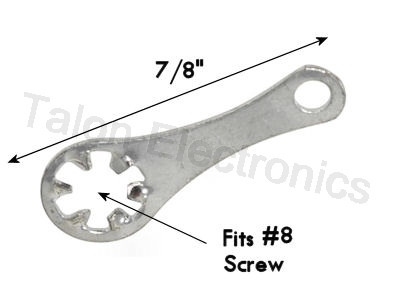           Solder lug / terminal 7/8 length - #8 screw size