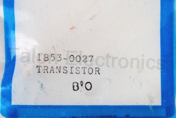 1853-0027 HP/Agilent Transistor