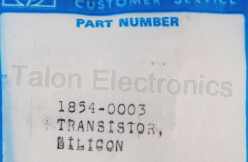 1854-0003 Hewlett Packard (Agilent) Transistor