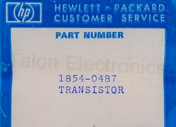 1854-0487 Hewlett Packard (Agilent) Transistor