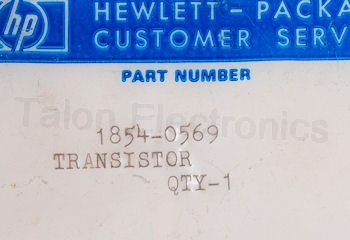 1854-0569 Hewlett Packard (Agilent) Transistor