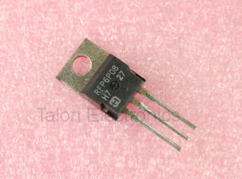       RFP6P08 TO-220 P-Channel 80V 6A Power MOSFET