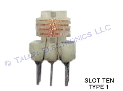         Coilcraft Slot TEN 10mm High-L Tunable Inductors - Unshielded