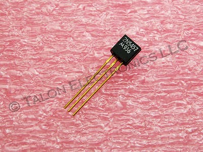 2N3822 NATIONAL OR MOTOROLA N-CHANNEL JFET TRANSISTOR 4PIN GOLD LEAD 1 PIECE USA