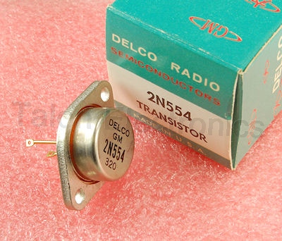  2N554 PNP Germanium Power Transistor