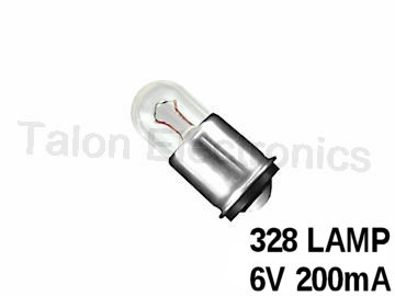  328 Lamp - T-1-3/4  Midget Flange 6V 200mA