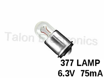  377 Lamp - T-1-3/4  Midget Flange 6.3V 75mA