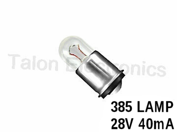  385 Lamp - T-1-3/4  Midget Flange 28V 40mA