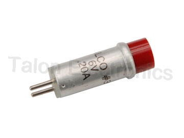    6V Red Lens Cartridge Lamp Dialight 507-3906-1471-600
