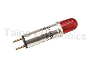  90-125V Red Neon Cartridge Lamp Dialight  507-4538-0931-630