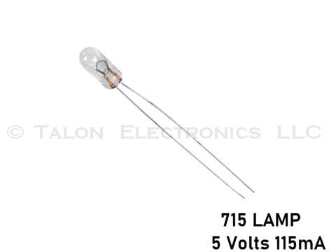  715 Lamp - T-1 with Leads 5V 115mA
