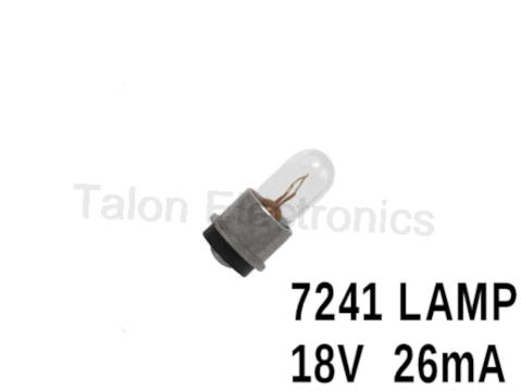 7241 Lamp - T-1 Subminiature Midget Flange 18V 26mA
