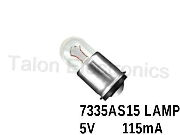7335AS15 Lamp - T-1-3/4  Midget Flange 5V 115mA