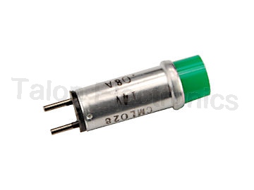  14V Green Lens Cartridge Lamp Chicago Miniature CML620282