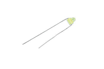   Yellow KM-27YD-10 Axial Subminiature LED (Pkg of 5)