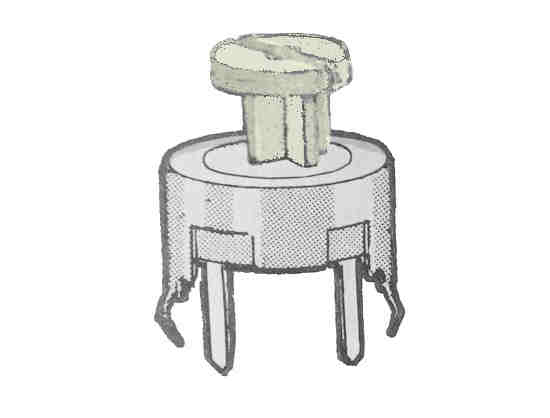   120 Ohms Convergence Potentiometer - Workman B64