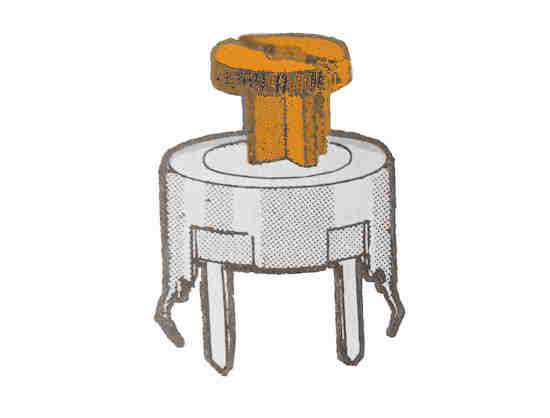   500 Ohms Convergence Potentiometer - Workman B57 