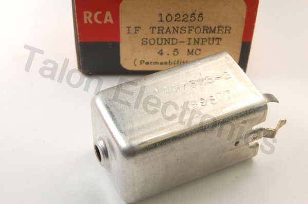 RCA 102255 Sound Input IF Transformer