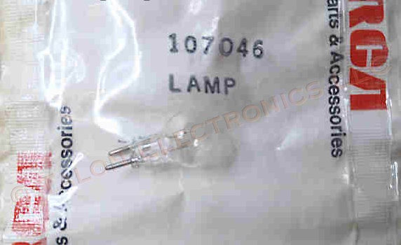 RCA 107046 BiPin Lamp 