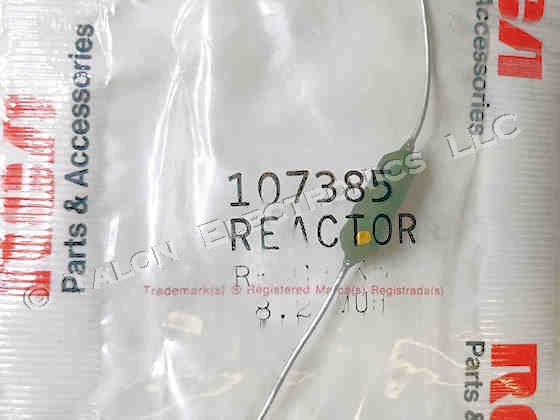 RCA 107385 RF Choke 8.2uH