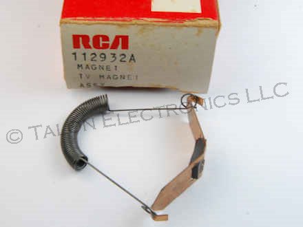 RCA 112932A Blue Lateral Magnet and Spring Assembly for 70 Degree Color