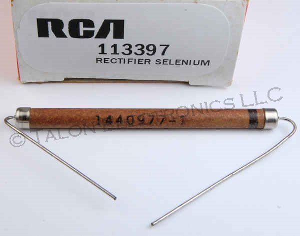RCA 113397 Selenium Focus Rectifier