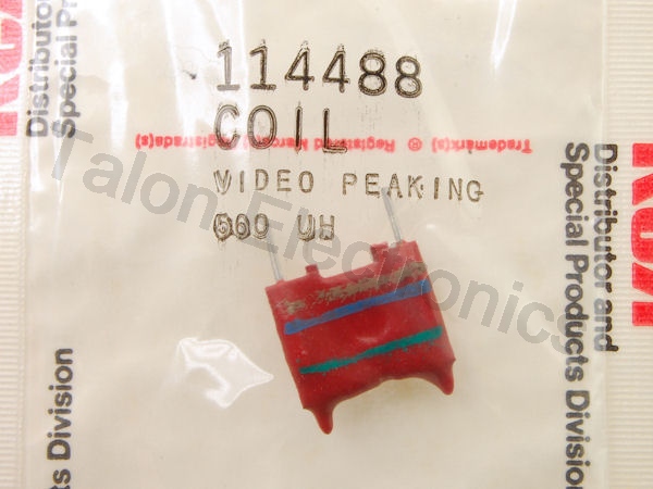 RCA 114488 560uH Video Peaking Coil