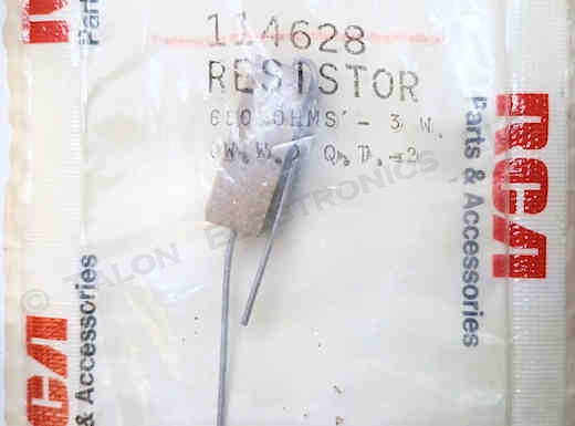 RCA 114628 Power Resistor 680 Ohms 3 Watt Resistor