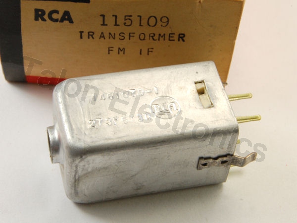 RCA 115109 FM IF Transformer