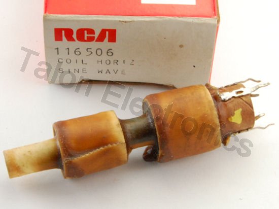 RCA 116506 Horizontal Sinewave Coil 