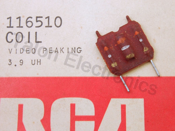 RCA 116510 3.9uH Video Peaking Coil