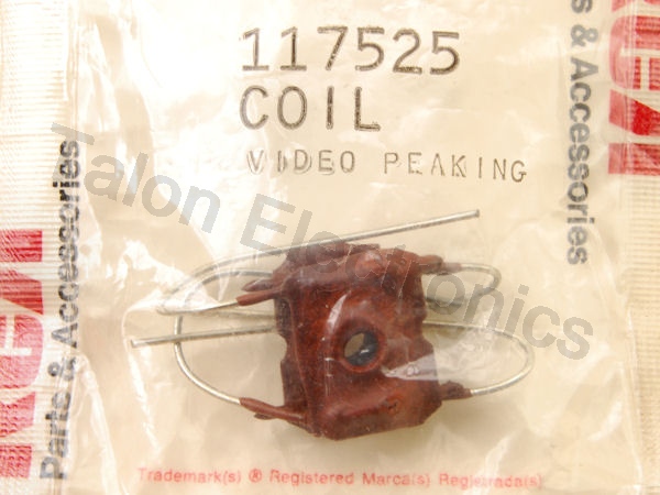 RCA 117525  Video Peaking Coil