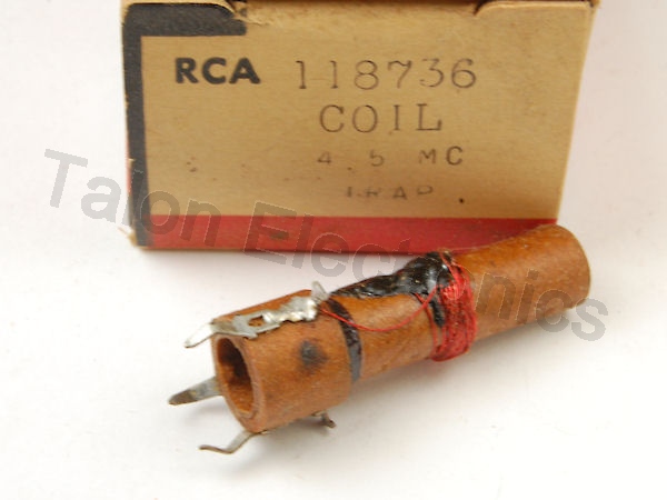 RCA 118736 Coil 4.5MHz Trap - KCS158 and others