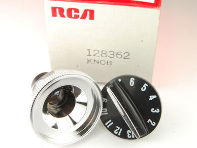 RCA 128362 VHF Tuning and Fine Tuning Knob Set
