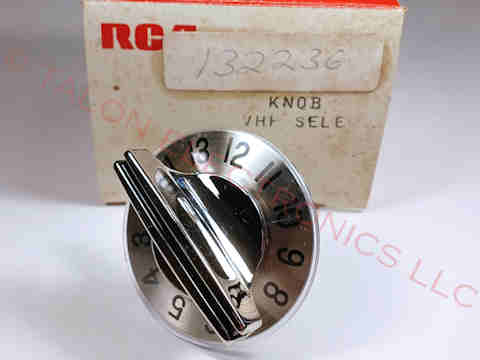 RCA 132236 VHF Tuning Channel Selector Knob