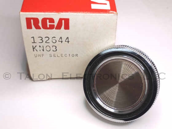 RCA 132644 UHF Tuning Channel Selector Knob