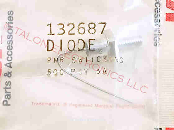 RCA 132687 Silicon Power Switching Diode