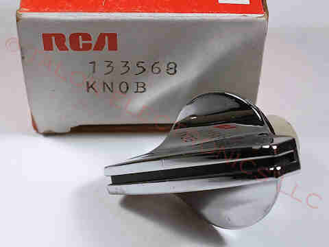 RCA 133568 VHF Tuning Channel Selector Knob