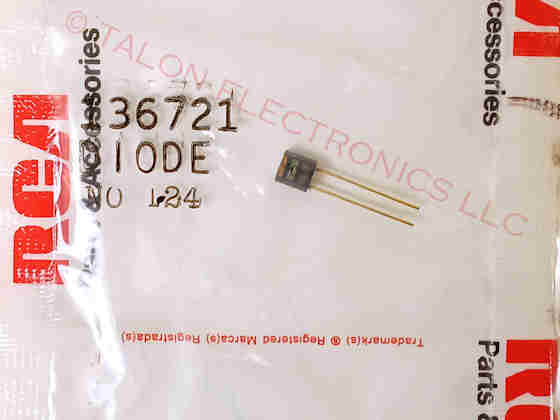 RCA 136721 Zener Diode