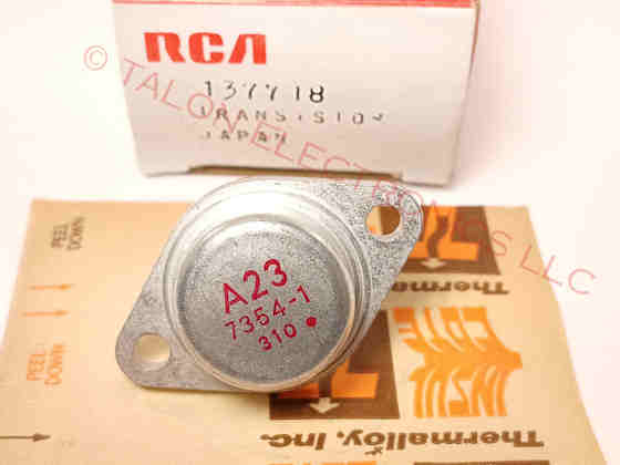 RCA 137718  Transistor 