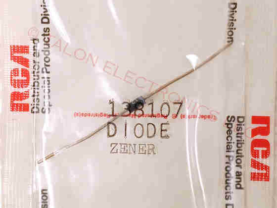 RCA 138107 Zener Diode 